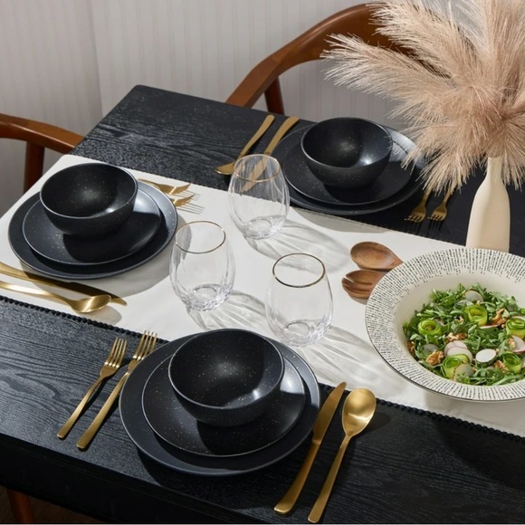 Gold Flatware Set Thyme & Table Royal 20-Piece Gold Stainless Steel Flatware Set - Picture 4 of 8